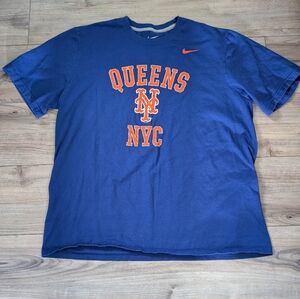 Nike Blue Mets Men's Shirt Sz XL